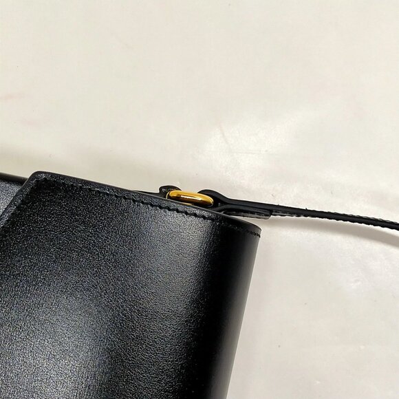 Gucci Black Leather Shoulder Bag mon590-101625 - Picture 8 of 16